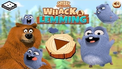 Grizzy & The Lemmings - WHACK a LEMMING [Boomerang Games]