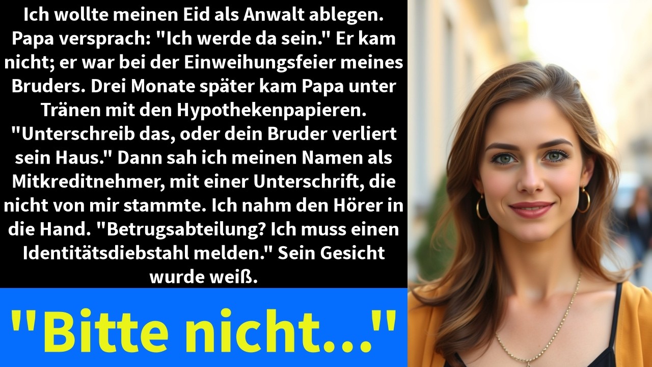 Zehn Minuten vor meiner Vereidigung als Anwältin zitterte meine Hand – nicht vor Angst, sondern vor Erschöpfung. Mein Vater hatte mir versprochen, in der ersten Reihe zu sitzen. Stattdessen sah...