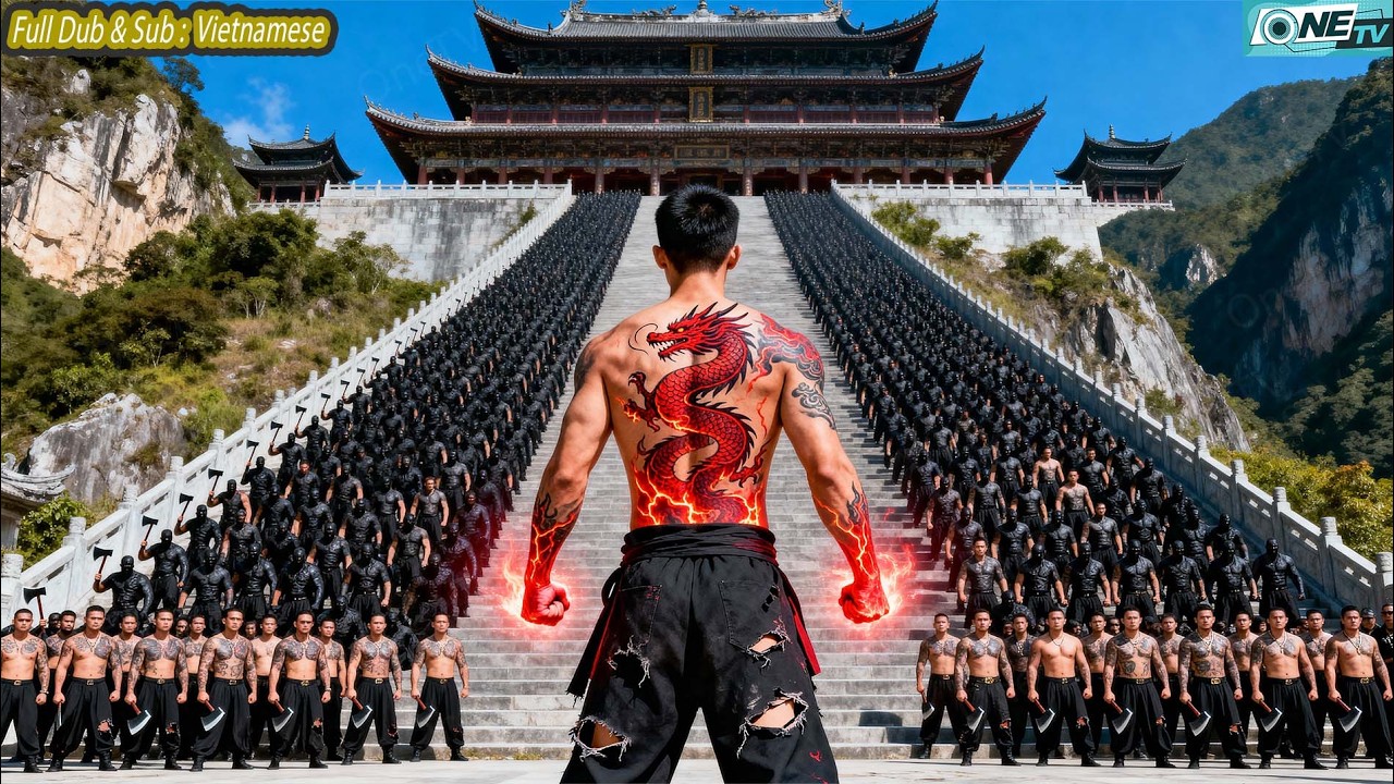 Nhóc Bụi Đời Đi Xuống Núi Báo Thù Có Võ Công Khủng Khiếp, 1 Mình Chấp 100 Tên Giang Hồ Cầm Mã Tấu