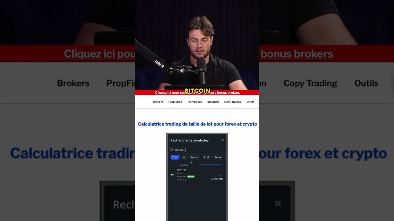 Cet outil vous permet de calculer le Risk Reward 📊 - YouTube