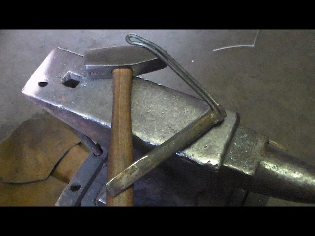 Forging a slot punch 