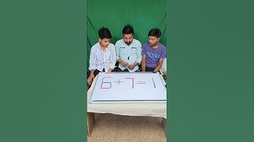 6+7=1 ❗❗Solve this equation 1sticks move #newpuzzles #mathgames #brainmasti #challenge #mazesolving