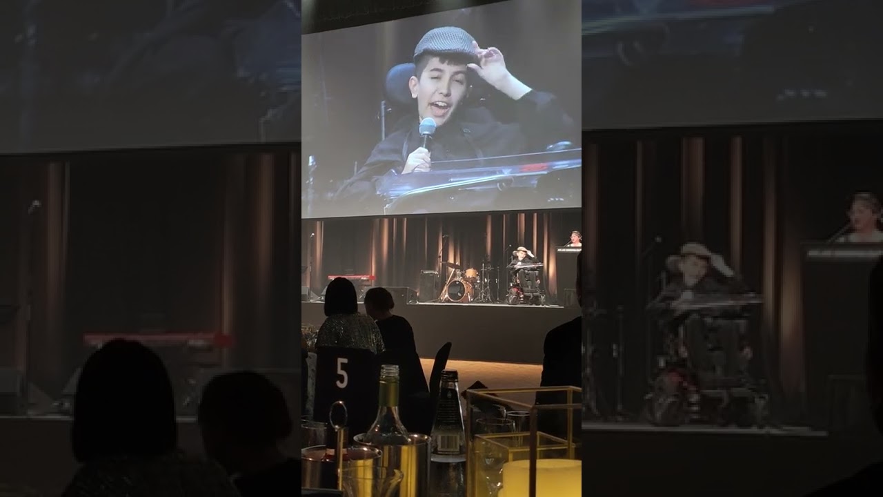 James at Make A Wish Gala 2022