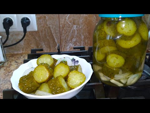 Самые Вкусные Маринованные Огурцы в Мире! Быстрый и Простой Рецепт!