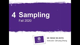 SS 1023/2037 04-Sampling