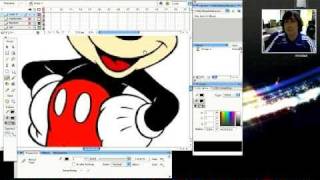 Flash 8 Tutorial - How to Trace a Character