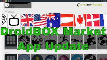 2017 DroidBOX Market App - Major Overhaul,New Design,New Categories - Android TV Games with Gamepad