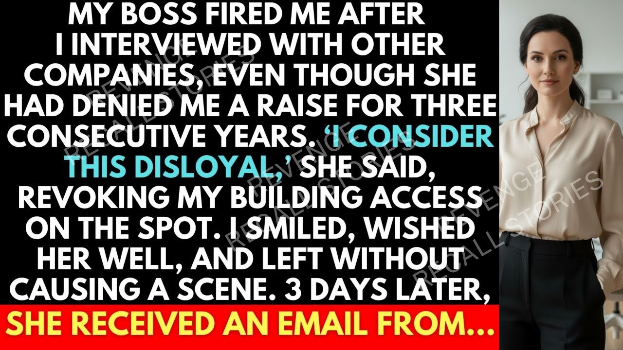 My Boss Fired Me For Job Hunting After Denying My Raises For 3 Years  She Didn't Expect One Thing