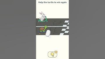 HELP TURTLE WIN (DELETE ONE PART) GAME LEVEL-77  #dop2 #shortfeed #shorts #gaming @reelerboyravi91
