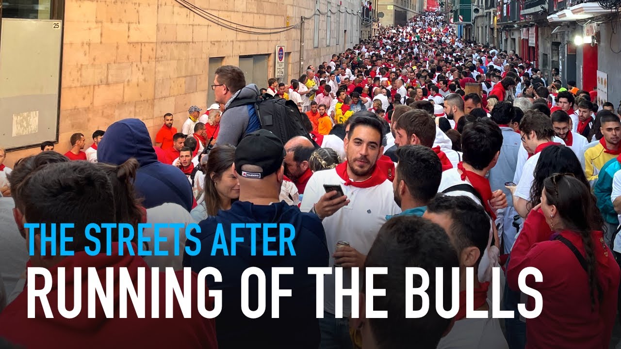 After the Bulls Run...Festival of San Fermín 2022 – Pamplona, Spain
