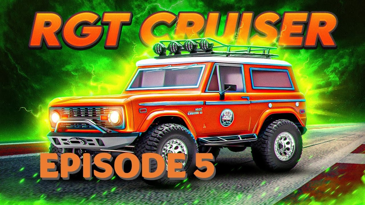 RGT V3FD Cruiser Crawler Climbing On PREHISTORIC Rocks In Hedeland Denmark - Episode 5