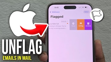 How to Unflag Emails in Mail on iPhone - 2025