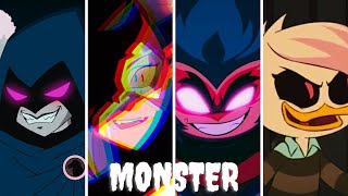 Raven/Lena/Catra/Macaque - Monster (Happy Halloween)