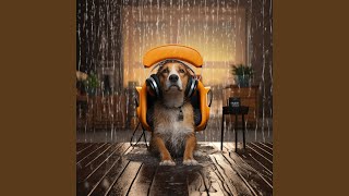Playful Rainfall Dog Rhythm