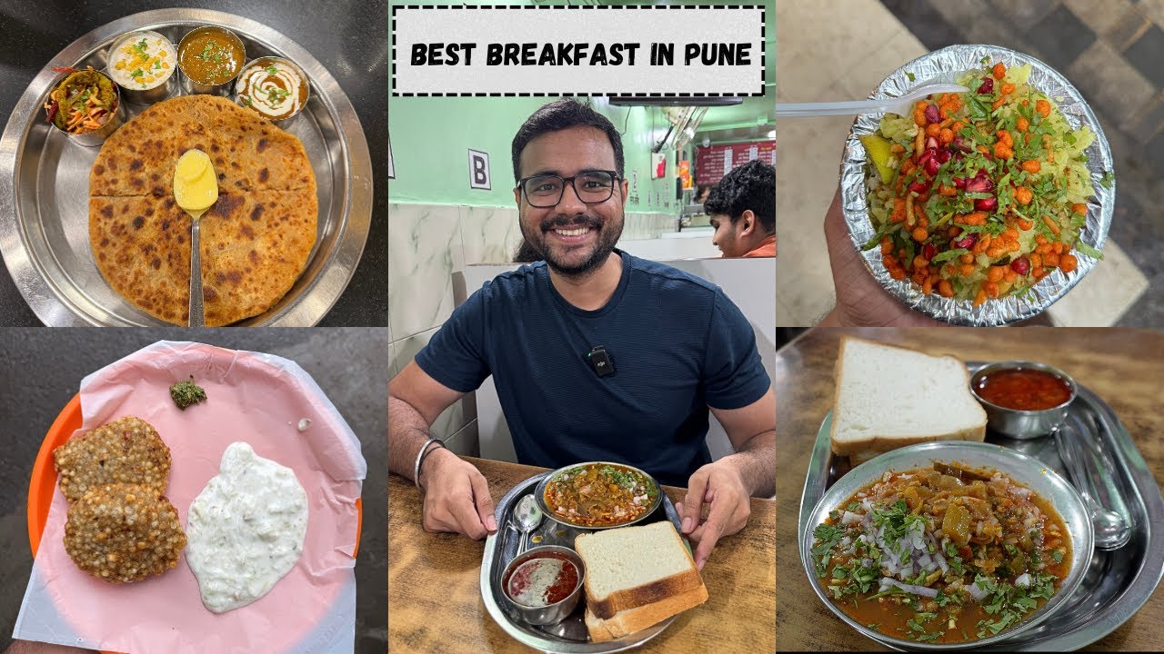 Best Breakfast Spots in Pune | Banarasi Paratha, Poha, Sabudana Vada and more