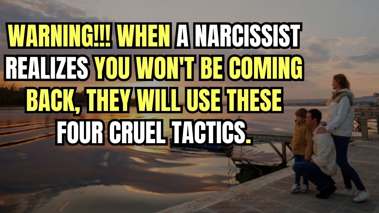When a narcissist realizes you’re not coming back, they’ll resort to ...