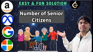 LeetCode 2460 | Number of Senior Citizens | Python Date String Check | AlgoYogi