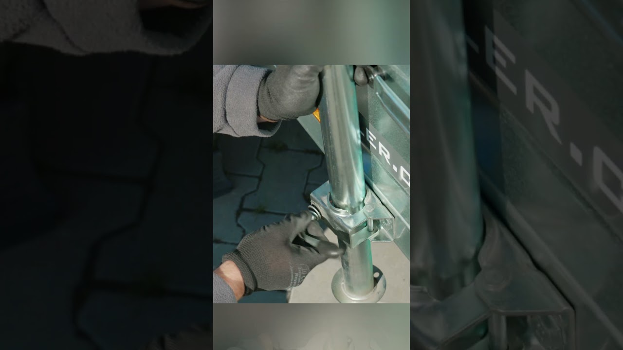 Quanto tempo ci vuole per fissare un supporto al rimorchio? Un attimo. 😎