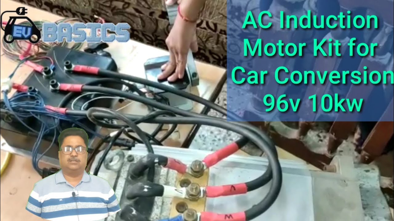 Car Conversion kit 10kW 96v AC Induction Motor EVBasics YouTube