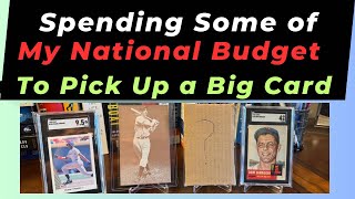 Spending some of my National Budget to grab a big card!