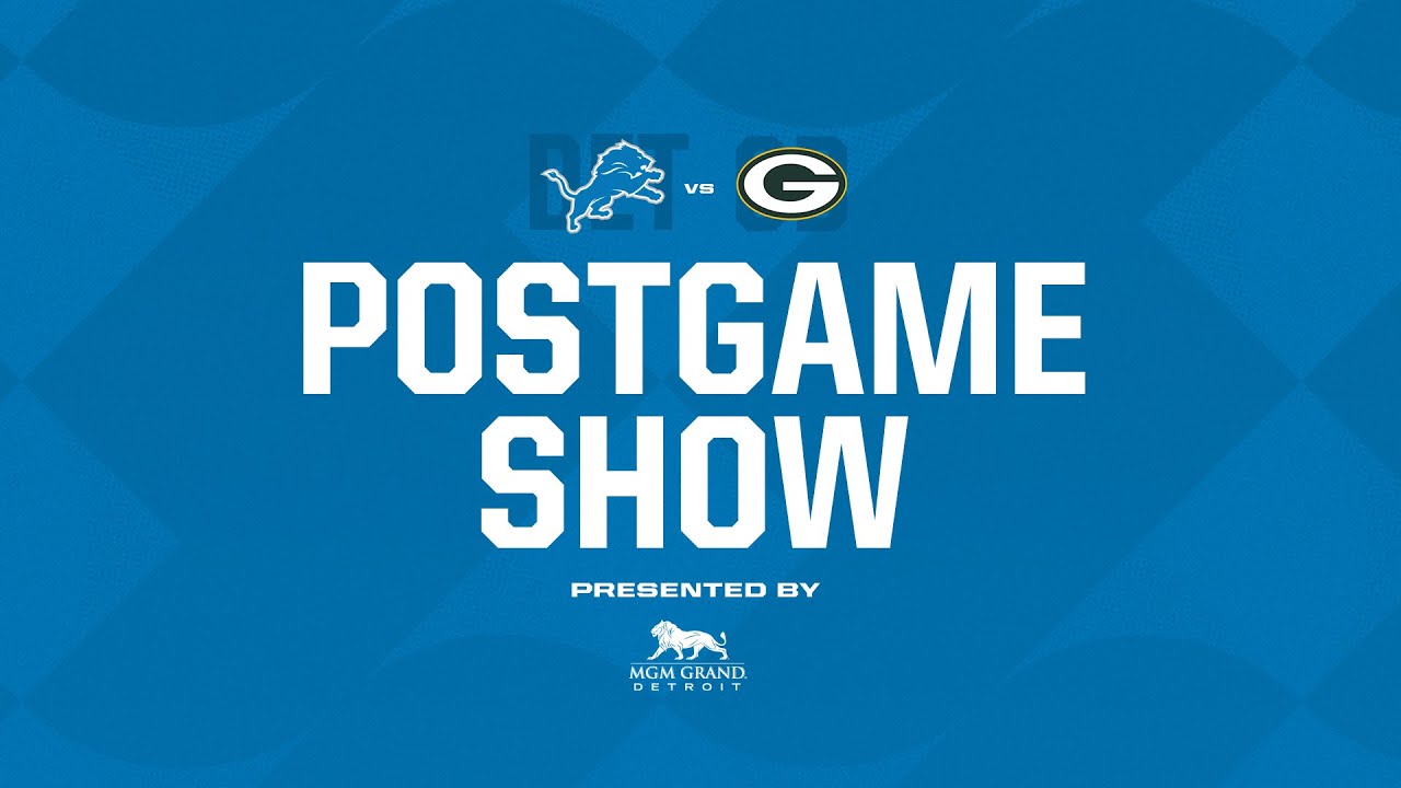 detroit-lions-vs-green-bay-packers-2022-season-week-9-postgame-show