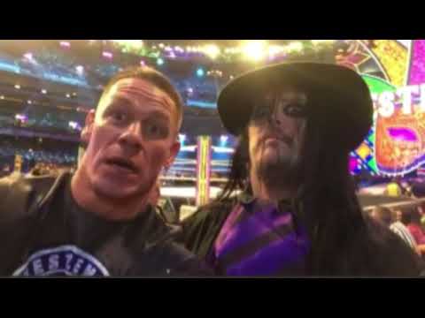 John Cena finds "The Undertaker" 😂😂😂