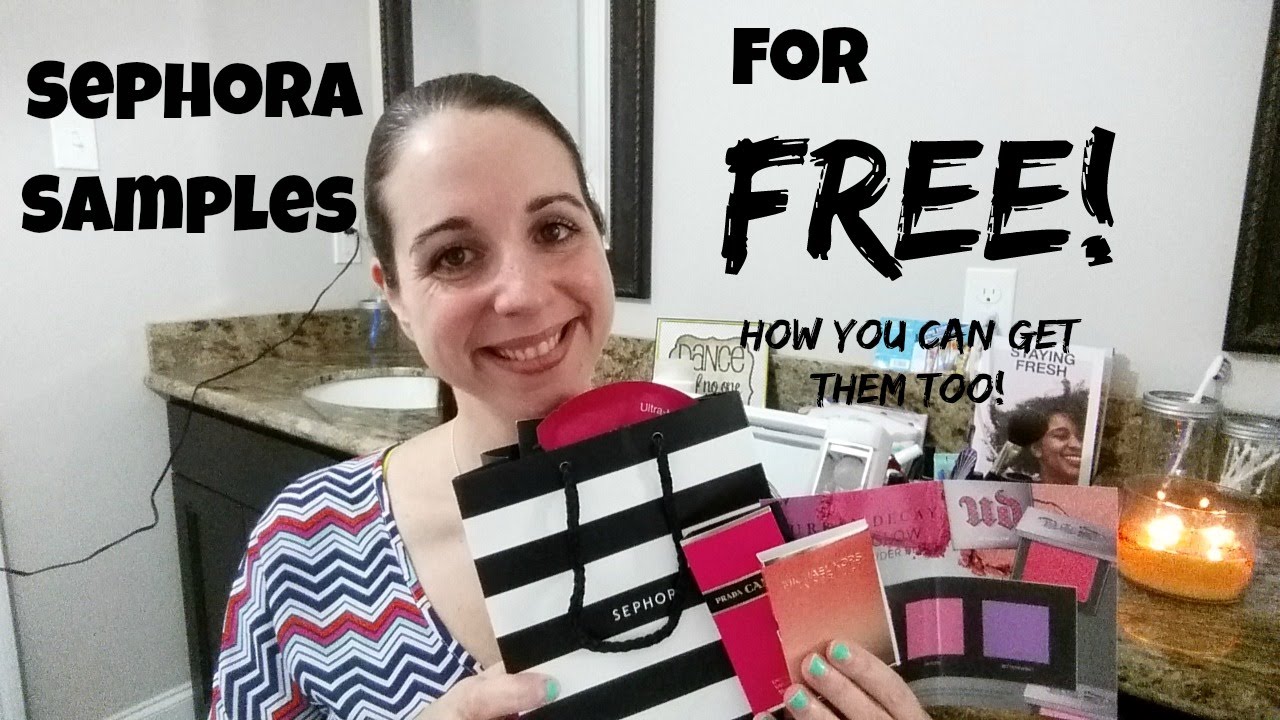 SEPHORA FREE SAMPLES~HOW TO GET THEM!! 