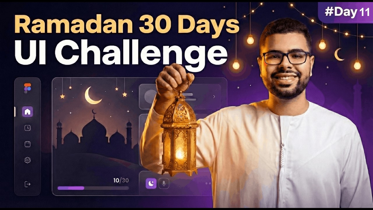 Ramadan 30 Days UI Challenge | Day 11