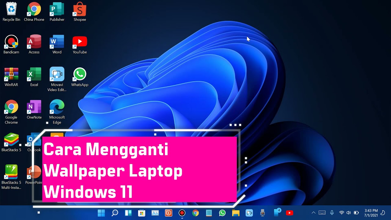 Cara Mengganti Wallpaper Laptop Windows 11 - YouTube