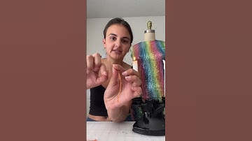 how I add individual fringe to my pieces! #sewinghack #sewing