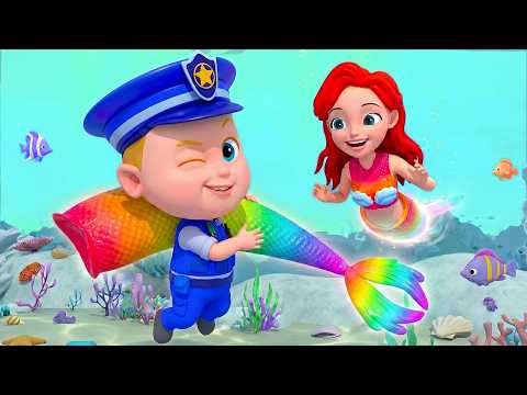 Police Officer Song - The Mermaid Story- Who Took Mermaid Tail | TimoBoy Kids Songs & Nursery Rhymes