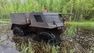 картинка: Поездка с Титанычем на вездеходах «Ветер»