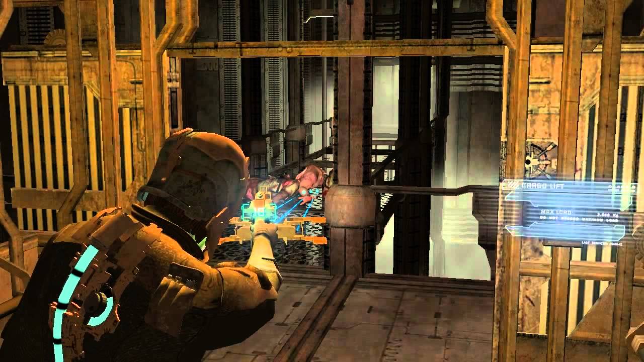 Dead Space on Geforce 7300 GT at 1280x720 high quality