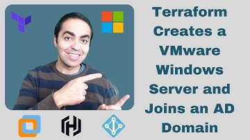 Terraform to Create a VMware Windows Server and Join AD Domain