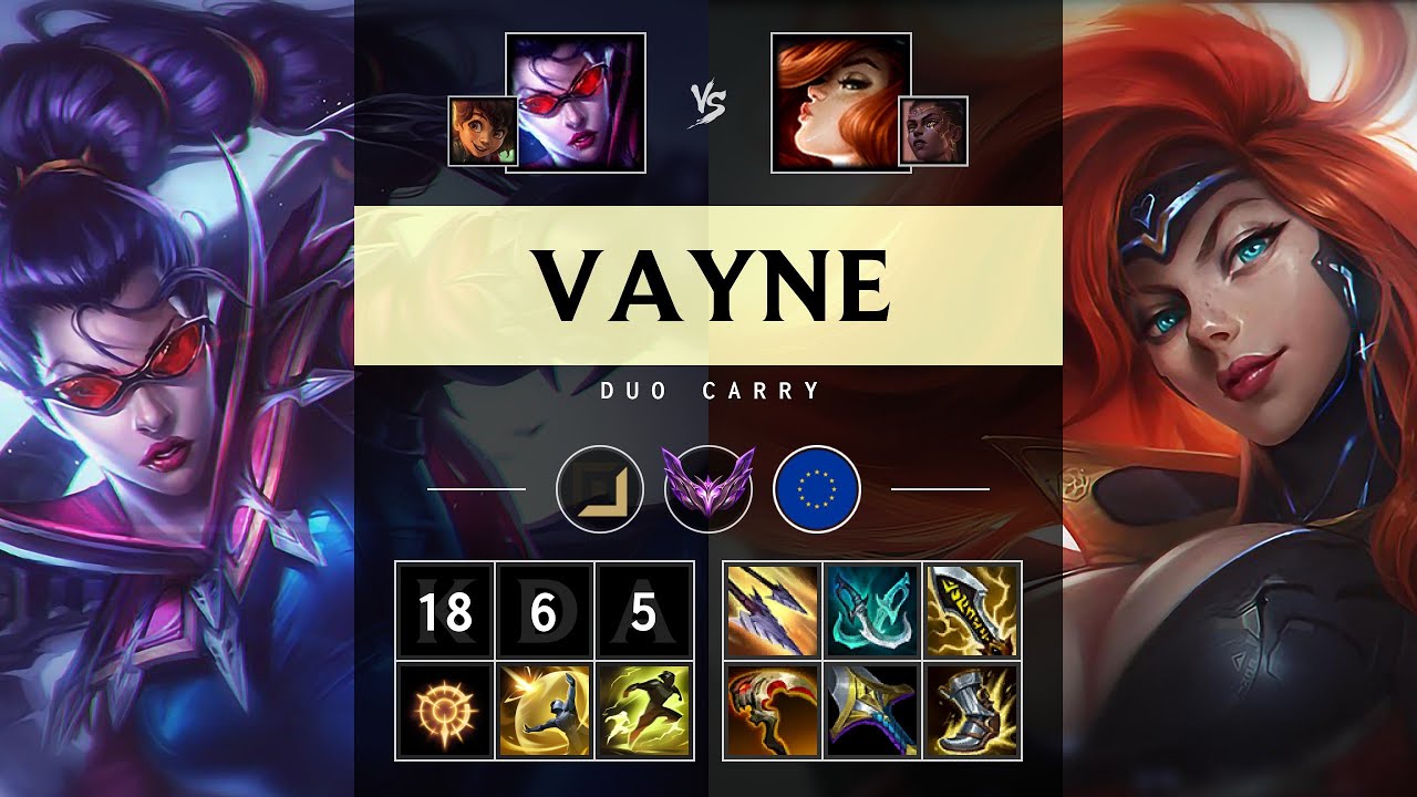 Vayne ADC vs Miss Fortune - EUW Master Patch 25.11
