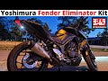 Yoshimura Fender Eliminator Kit Installation (Yamaha MT-03/R3) How To Install Tail Tidy Kit MT03/R3