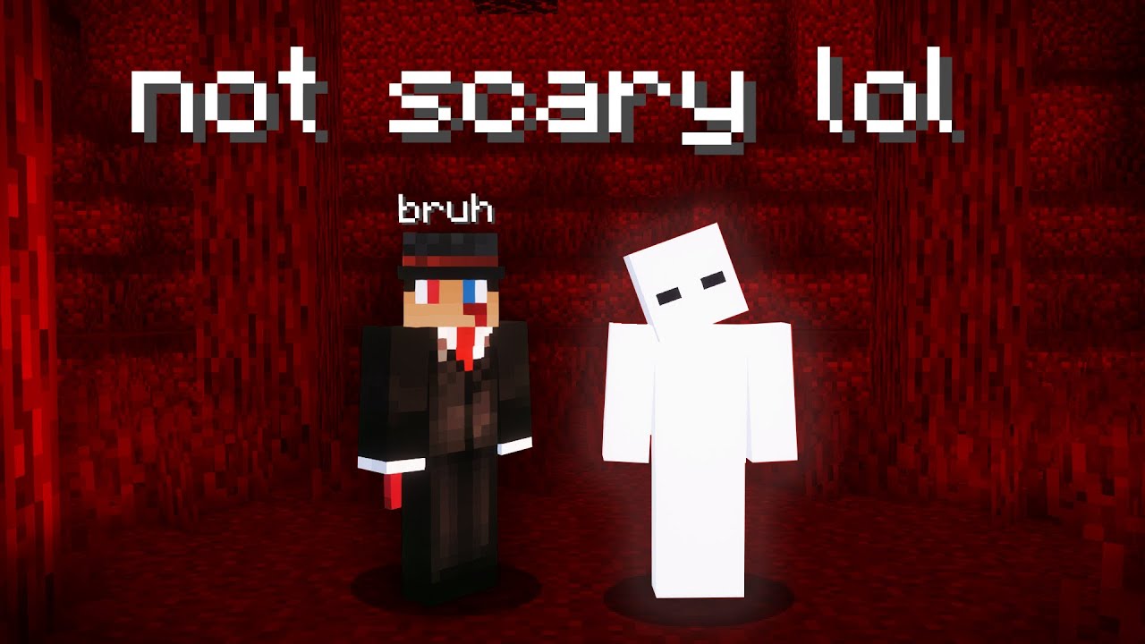 minecraft horror mods are not scary