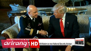 President Trump names Lt. Gen. HR McMaster as new National Security Adviser