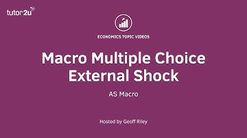 Macro Multiple Choice: External Shocks