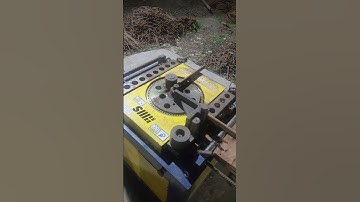 Iron binding machine