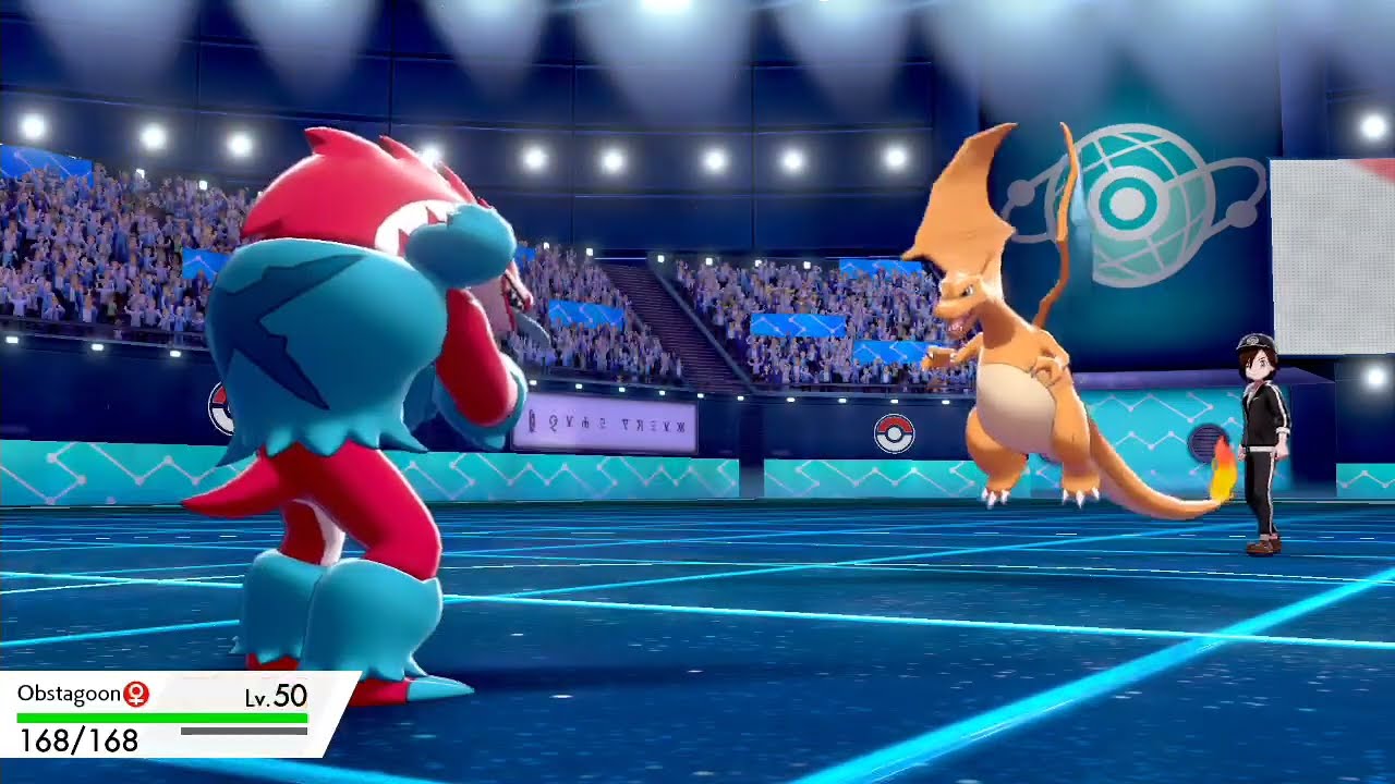 Retro Battle Dynamax Guts Shiny Obstagoon Sweep