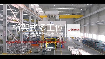 Precision Meets Speed in Stamping Automation------Truss Destacker 3-Axis Transfer Stamping Line 🚀