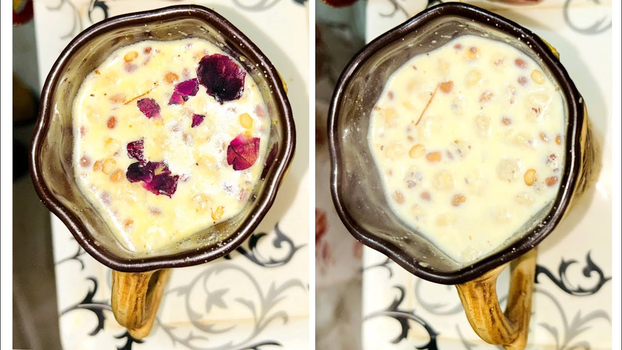 healthy dry fruit milk recipe 🤤🥰 winterspecial cooking YouTube