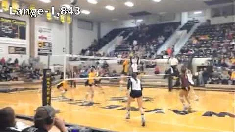 Kate Lange becomes UMD's all-time kills leader