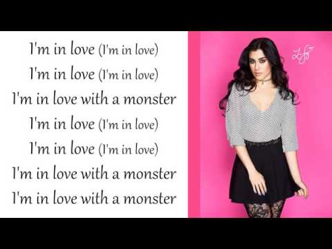 Fifth Harmony I'm In Love With A Monster Lyrics - YouTube