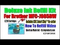 Ink Refill Kit For Brother MFC J985DW Printer, LC20E Cartridges