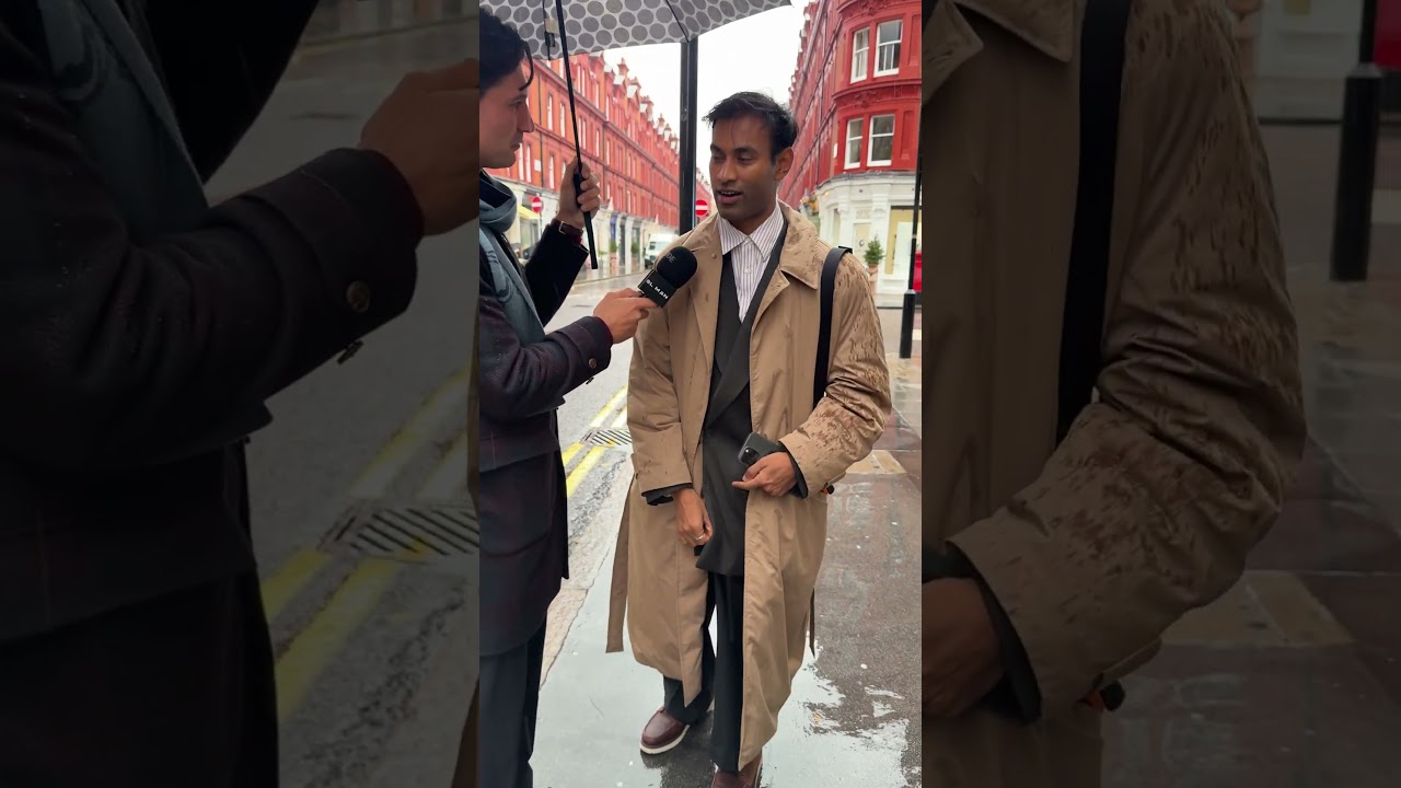 Rainy-Day Street Style ☔️ | Sharp Tailoring & Classic Trench ft. Ramzan Miah