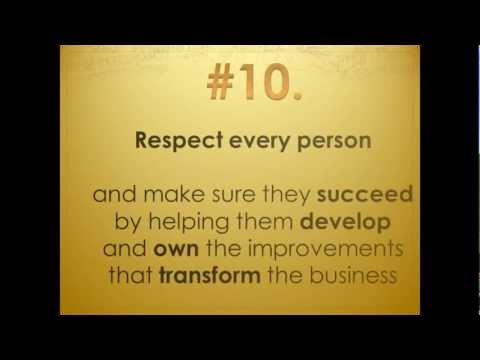 10 Tips for lean leaders by Shook, Liker and Ballé