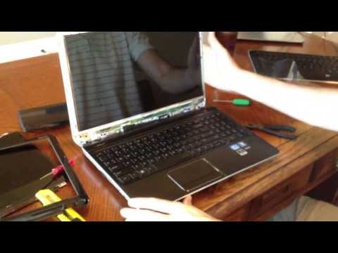 How to Replace Laptop Screen: HP dv6 7000 Select Series