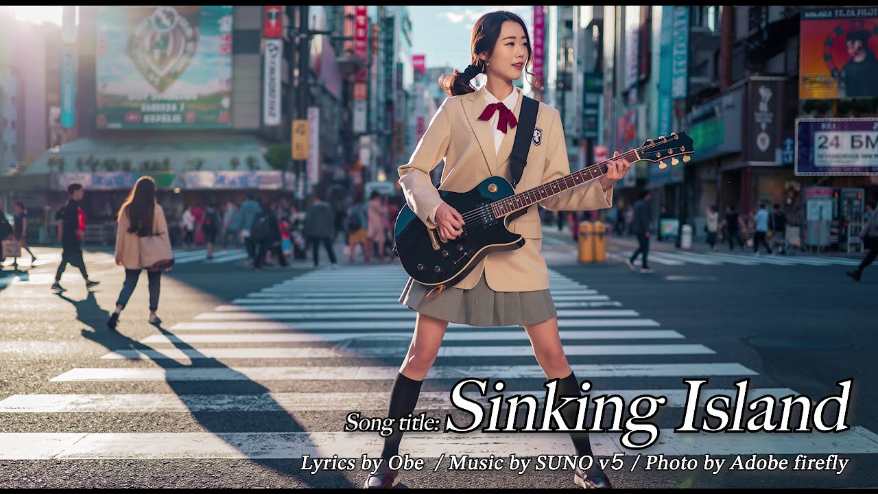 Obe - Sinking Island (Official Audio) - 日本語 Remix Ver.